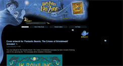 Desktop Screenshot of harrypotterfanzone.com